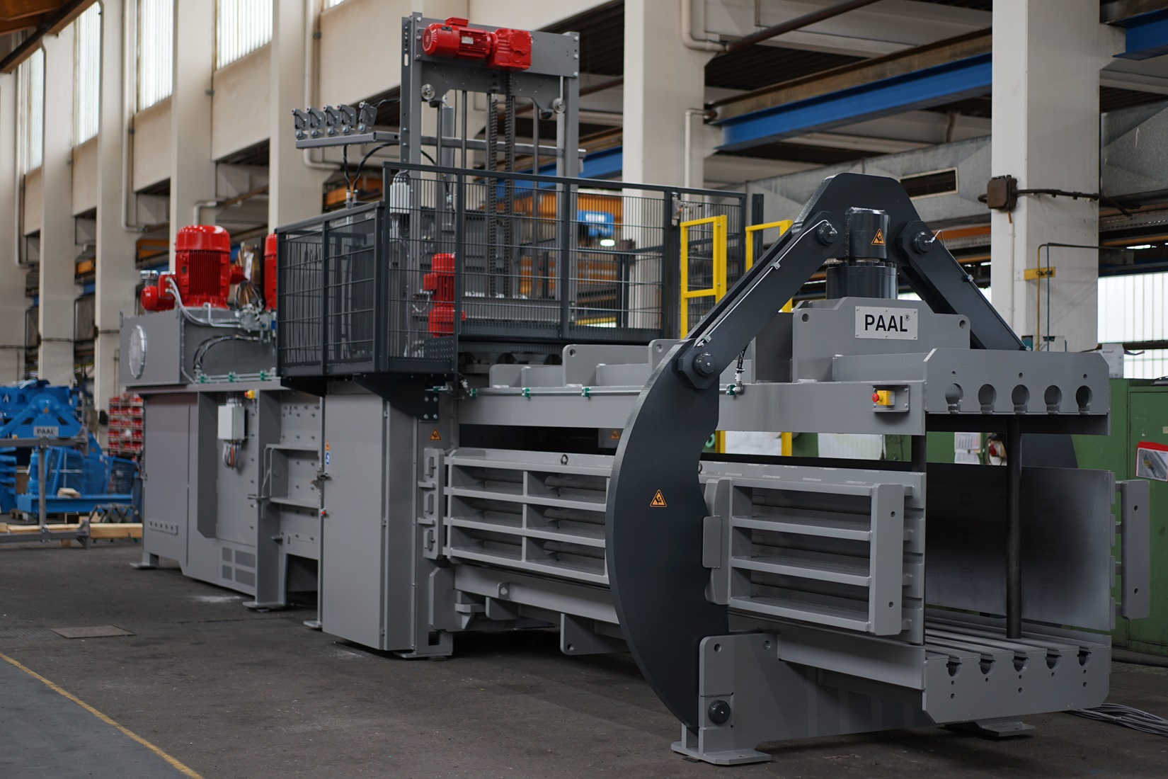 Kadant PAAL machine in a factory